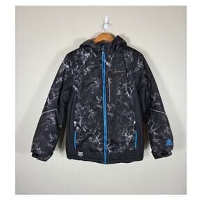 ZeroXposur Boy's Hooded Winter Ski Full Zip Jacket Size Youth 14/16